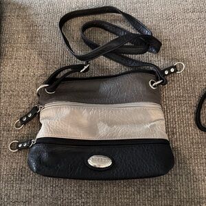 Rosetti Two-Tone Crossbody Bag